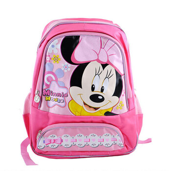 迪士尼/Disney 米妮双肩书包 学生书包CL-M0386（粉色） 新品惊喜直降！