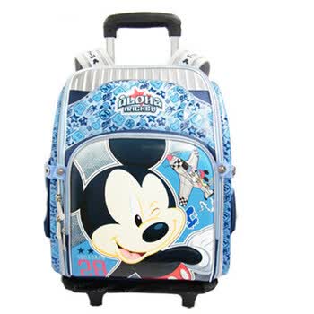 迪士尼小学生太空减负拉杆书包可拆卸 TR-M0456 新品惊喜直降！ 蓝色