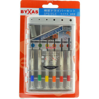 百赛施（BYXAS）SPS-01-6 精密螺丝批组套6本组