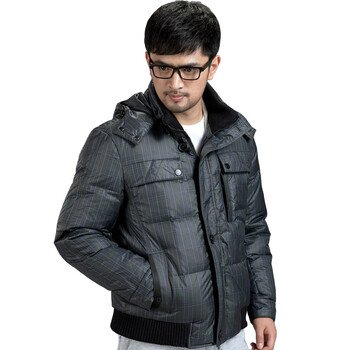 大羽 2012新款 时尚羽绒服 男士短款夹克 9205-兰格 兰格 190/104B