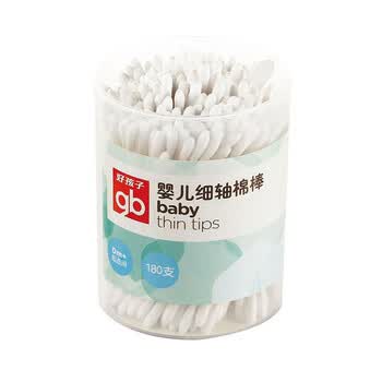 好孩子婴儿双头细轴安全棉签（180支）X4