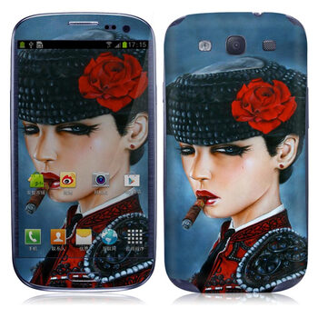 IdeaSkin 三星 I9300 Galaxy SIII / I9308 / I939 皮肤 目光 外壳保护套皮贴膜 DCUC692187