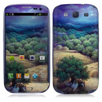 IdeaSkin 三星 I9300 Galaxy SIII / I9308 / I939 皮肤 田间 外壳保护套皮贴膜 DCUD192203