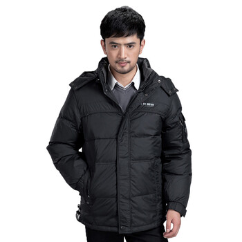大羽 男装 中长款商务休闲羽绒服 8604 藏兰 190/108B