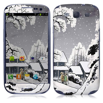 IdeaSkin 三星 I9300 Galaxy SIII / I9308 / I939 皮肤 冬季兔 外壳保护套皮贴膜 DCUC952197