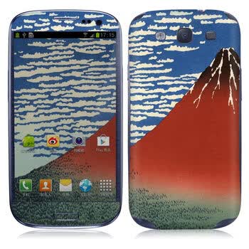 IdeaSkin 三星 I9300 Galaxy SIII / I9308 / I939 皮肤 富士山 外壳保护套皮贴膜 DCUC812176