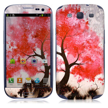 IdeaSkin 三星 I9300 Galaxy SIII/I9308/I939 皮肤 熔岩树 外壳保护套皮贴膜 DCUC342115