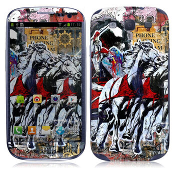 IdeaSkin 三星 I9300 Galaxy SIII/I9308/I939 皮肤 战车 外壳保护套皮贴膜 DCUC892122