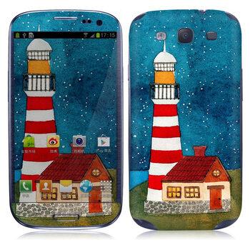 IdeaSkin 三星 I9300 Galaxy SIII/I9308/I939 灯塔 外壳保护套皮贴膜 DCUC572055
