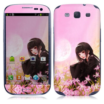 IdeaSkin 三星 I9300 Galaxy SIII/I9308/I939 东云抚子 外壳保护套皮贴膜 DCUC592058
