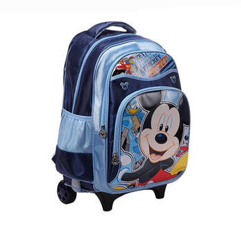 Disney/迪士尼米奇/米妮减负拉杆书包 儿童书包BM9116 宝蓝色