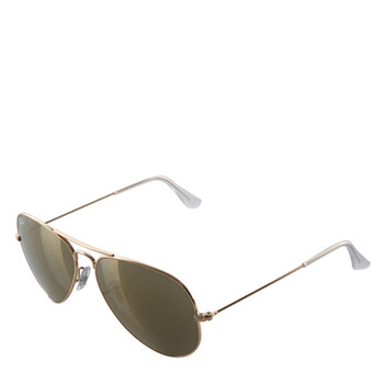 Ray-Ban 雷朋 3025/58-W3276 飞行员款中性双梁太阳镜 金色