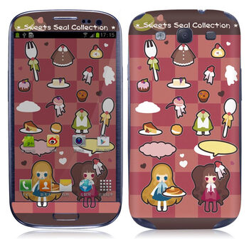 IdeaSkin 三星 I9300 Galaxy SIII/I9308/I939 甜食集会 外壳保护套皮贴膜 DCUC071908