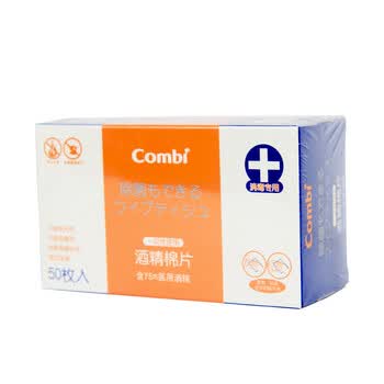 Combi 康贝 一次性使用酒精棉 50片*4