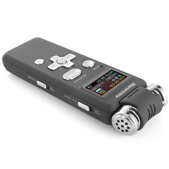 纽曼（newsmy）XD68 4G 录音笔 黑色 一键加密+智能声控 定时录音 双麦克风 FM调频
