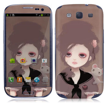 IdeaSkin 三星 I9300 Galaxy SIII/I9308/I939 艾玛 外壳保护套皮贴膜 DCUA620327