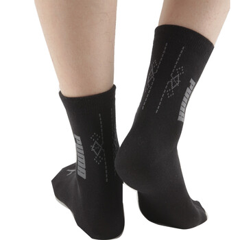 PUMA 彪马 男士提花休闲 商务短袜子P1157030 黑色-铁灰 25-27cm