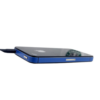 SkinAT 苹果iPhone4/4S 边框贴膜 侧边贴 深蓝 iphone 4S
