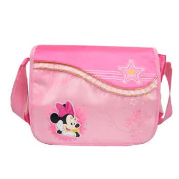 迪士尼/Disney 米奇单肩斜挎 幼儿园书包 M0403 玫红色 新品惊喜直降！
