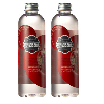 素问本草 鲜果嫩白红石榴水240ML 美白滋润（双支装）
