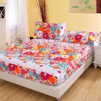 安意道床上用品120*200/150*200/180*200cm三个尺寸床用全棉单床笠ZN03 三号花型 150*200cm
