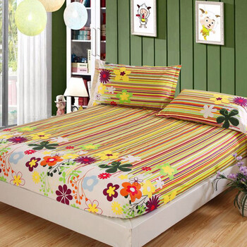 安意道床上用品120*200/150*200/180*200cm三个尺寸床用全棉单床笠ZN03 二十七号花型 150*200cm