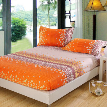 安意道床上用品120*200/150*200/180*200cm三个尺寸床用全棉单床笠ZN03 三十三号花型 150*200cm