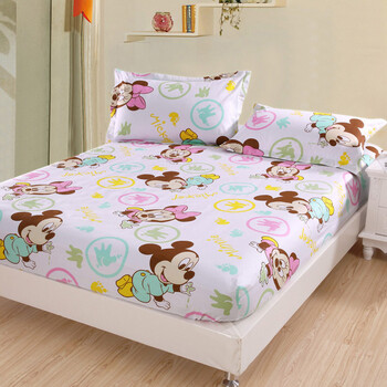 安意道床上用品120*200/150*200/180*200cm三个尺寸床用全棉单床笠ZN03 十六号花型 150*200cm