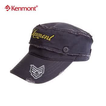 kenmont凯蒙特帽子春夏男女防晒遮阳棒球帽子KM-0239 深灰色
