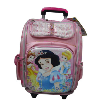 迪士尼/Disney 白雪公主太空减负拉杆书包/学生书包TR-D0149粉色 新品惊喜直降！