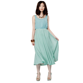麦考林College 女装 浪漫夏日甜美连衣裙 多色可选 C126510 粉红06 XL