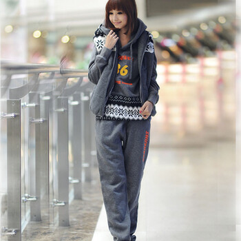 伊世纪 韩版2012秋冬新款加厚长袖<em>卫衣</em>休闲长