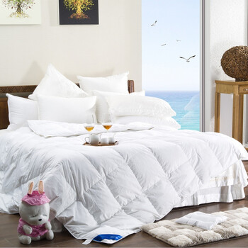 拉芙菲尔lovefeel 床品家纺 白鹅毛功能枕头 白