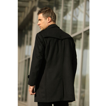 【FTOC】<em>春秋款</em> 新款 男式 <em>外套</em>掩门襟优质羊