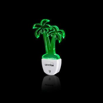 【年货节狂欢】美国立维腾 好莱坞系列 智能光感小夜灯 椰林树影