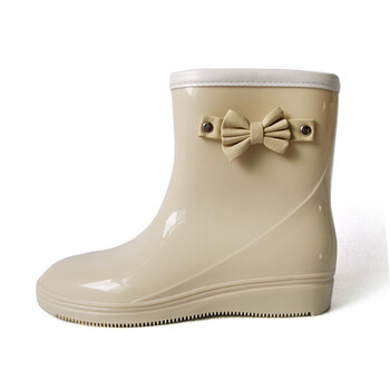 RCAT 侧蝴蝶款时尚雨鞋 可爱雨鞋 女式雨鞋 水