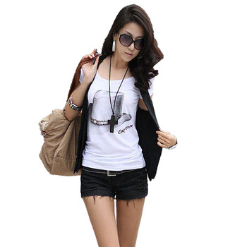 百谷香 时尚<em>经典马甲</em>+潮流T恤 图片色 M 【图片