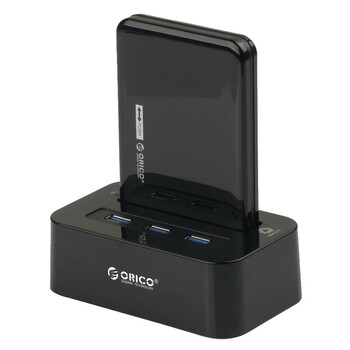 ��ƣ�ORICO��XG-2518UE3H-BK USB3.0 3��HUBӲ�̵��� ��2.5���ƶ�Ӳ�̺� ֧���Ȳ�� ��