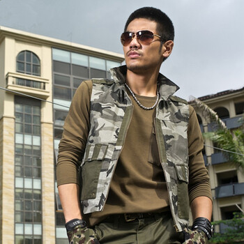 绿酷马甲帅气休闲马甲棉马甲男士马甲背心韩版