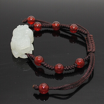 坤樾·招财纳福和田玉貔貅手链