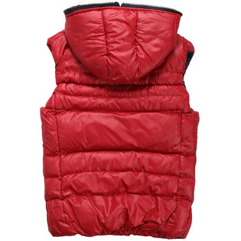 第九帝国秋冬新款英伦<em>学院风</em>男士无袖连帽<em>棉马</em>