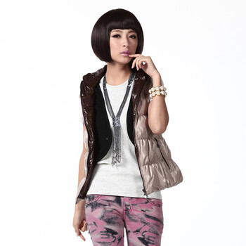 <em>雪中飞羽绒</em>服<em>女款</em>时尚潮流<em>羽绒马甲</em> 1068-1/5