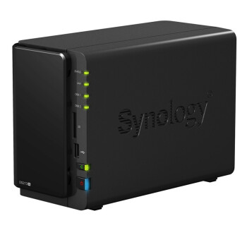Synology 群晖 DS213+ NAS网络存储服务器（双核、双盘位）