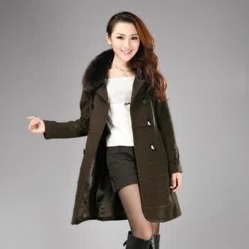 <em>梵姿</em>2012毛呢外套秋呢子外套毛呢大衣女<em>女装</em>