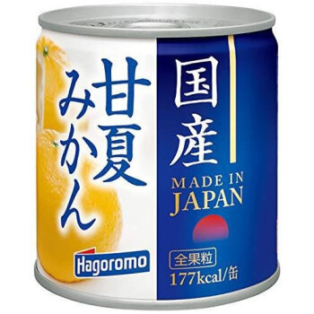 日本水果罐头甘夏桔子菠萝黄桃进口hagoromofoods黄桃190g