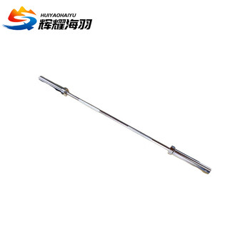 辉耀海羽 杠铃杆1.8米奥杆 运动健身房训练器材家用举重杠铃