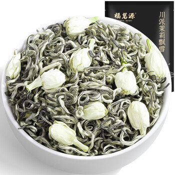 福茗源川派茉莉飘雪茉莉花茶 浓香特级2026新茶花茶叶自己喝袋装250g