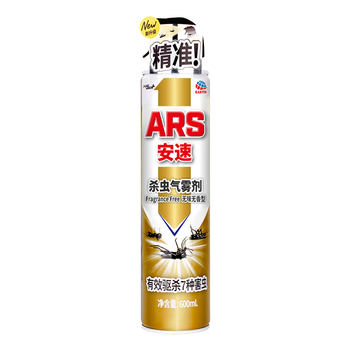 安速杀虫剂喷雾 预防隐翅虫 驱杀蟑螂蚊子臭虫螨虫跳蚤苍蝇蚂蚁 600ml