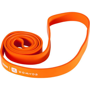 迪卡侬弹力带瑜伽器材拉伸翘臀圈健身带CROB 2531587 橘黄色 均码