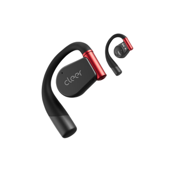 cleer ARC 3代 开放式蓝牙耳机杜比音效AI智能蓝牙运动耳机挂耳式适用华为苹果小米 暗夜红【运动版】
